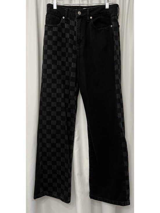 Forever 21 Denim - Forever 21 Black/ Gray Checkered Jeans Women’s Sz 28